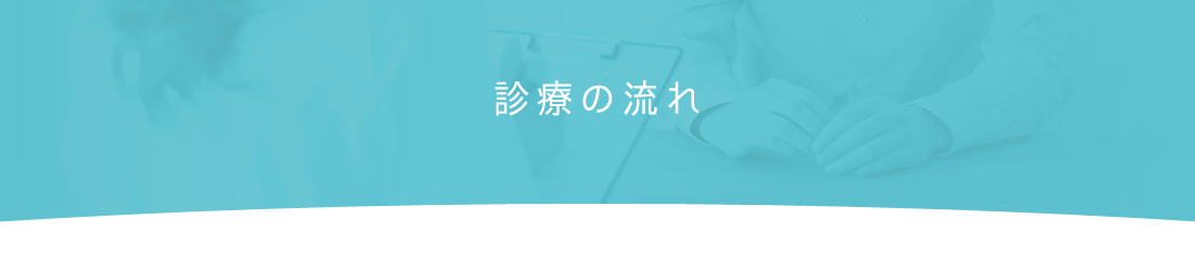 診療の流れ
